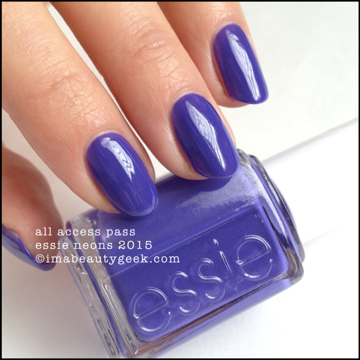 Essie Neons 2015 Collection All Access Pass Swatch