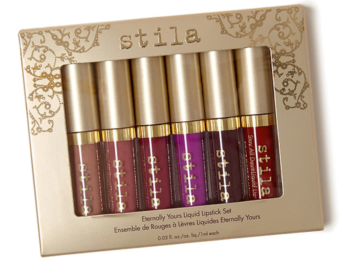 Stila Eternally Yours Liquid Lipstick set of six