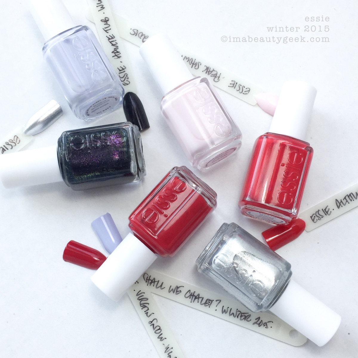 ESSIE WINTER 2015 SPRINKLED WITH LUXEFFECTS - Beautygeeks