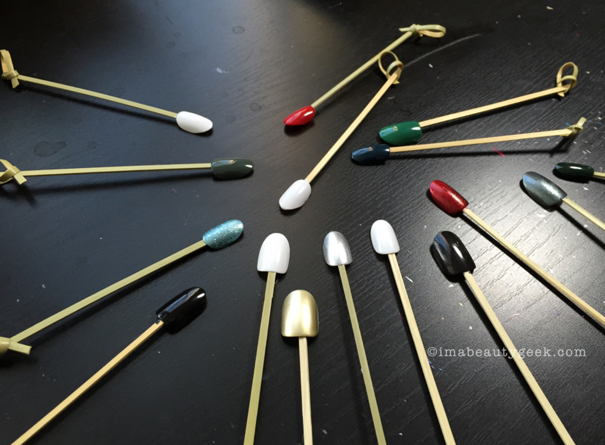 How to Paint Fake Nails on Sticks