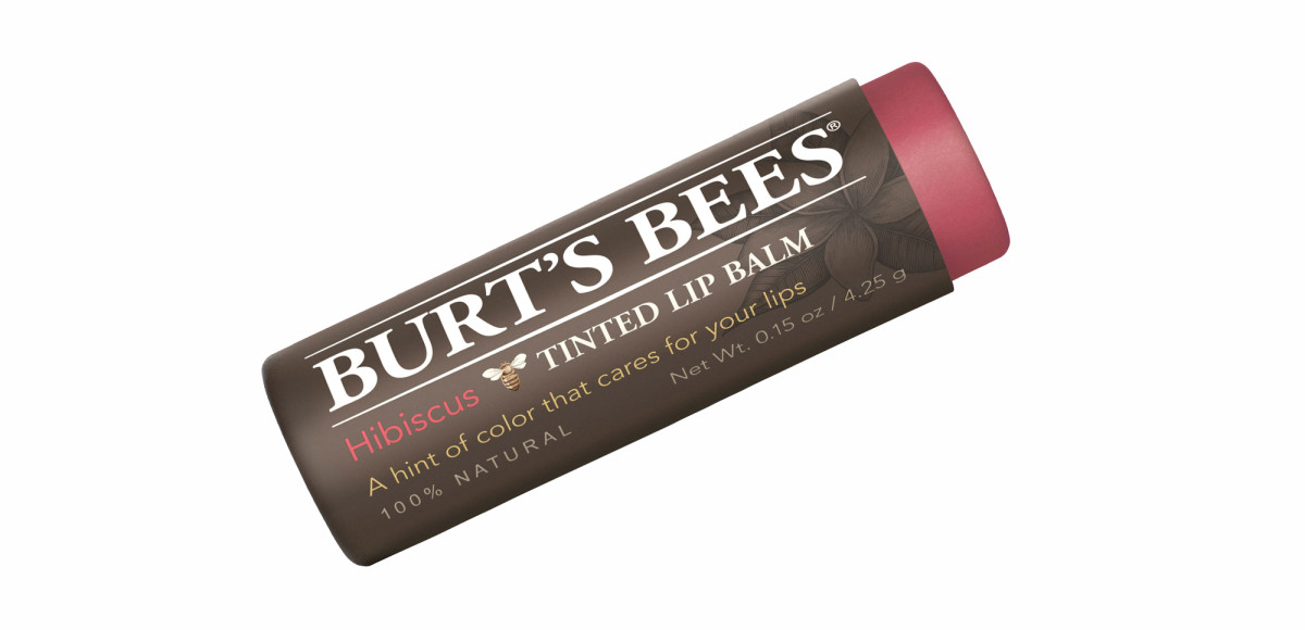 original burt's bees tinted lip balm packaging