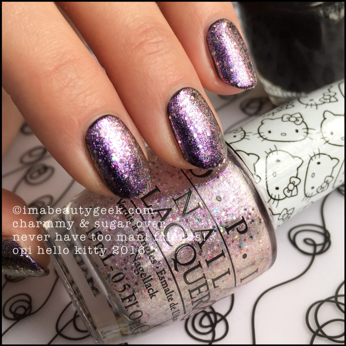 OPI Charmmy and Sugar_OPI Hello Kitty Collection 2016-2