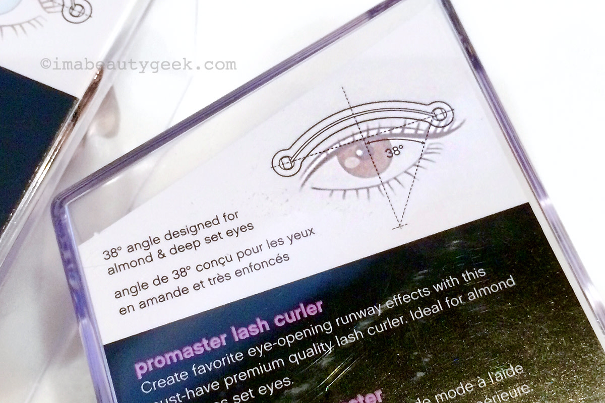 Tweezerman ProMaster Lash Logic Lash Curler for almond-shaped eyes