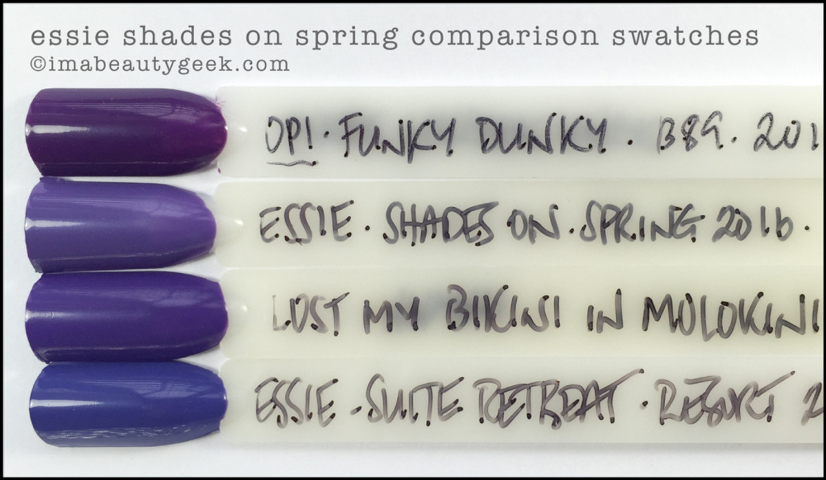 Essie Shades On Spring Comparison Dupes_Essie Spring 2016 Swatches Review