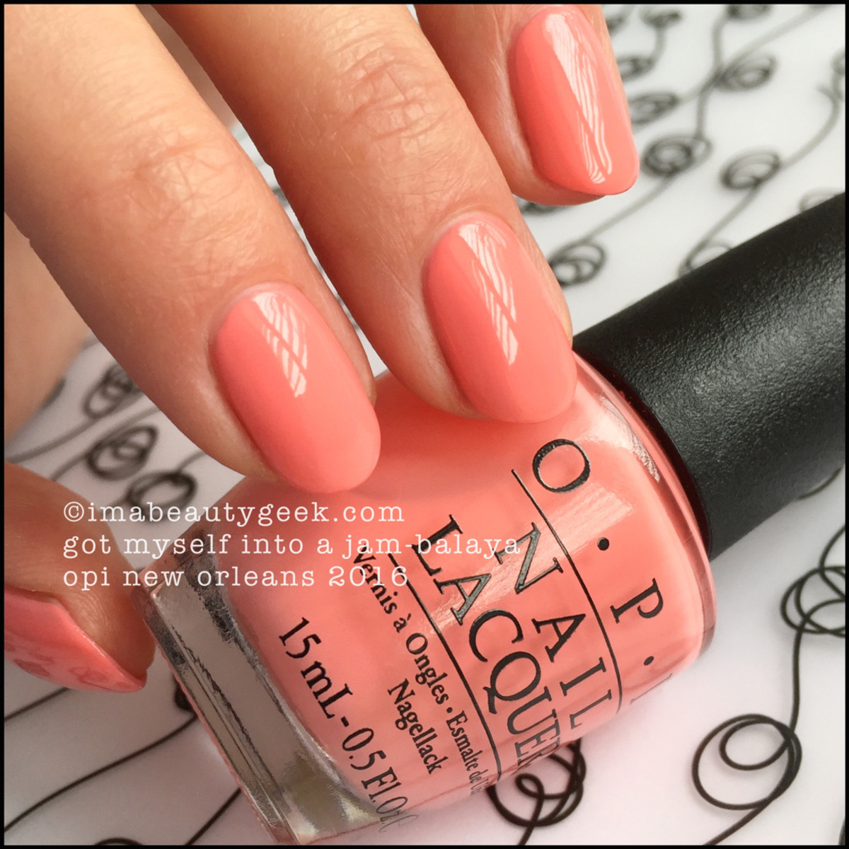 OPI Got Myself into a Jambalaya_OPI New Orleans Swatches Review 2016