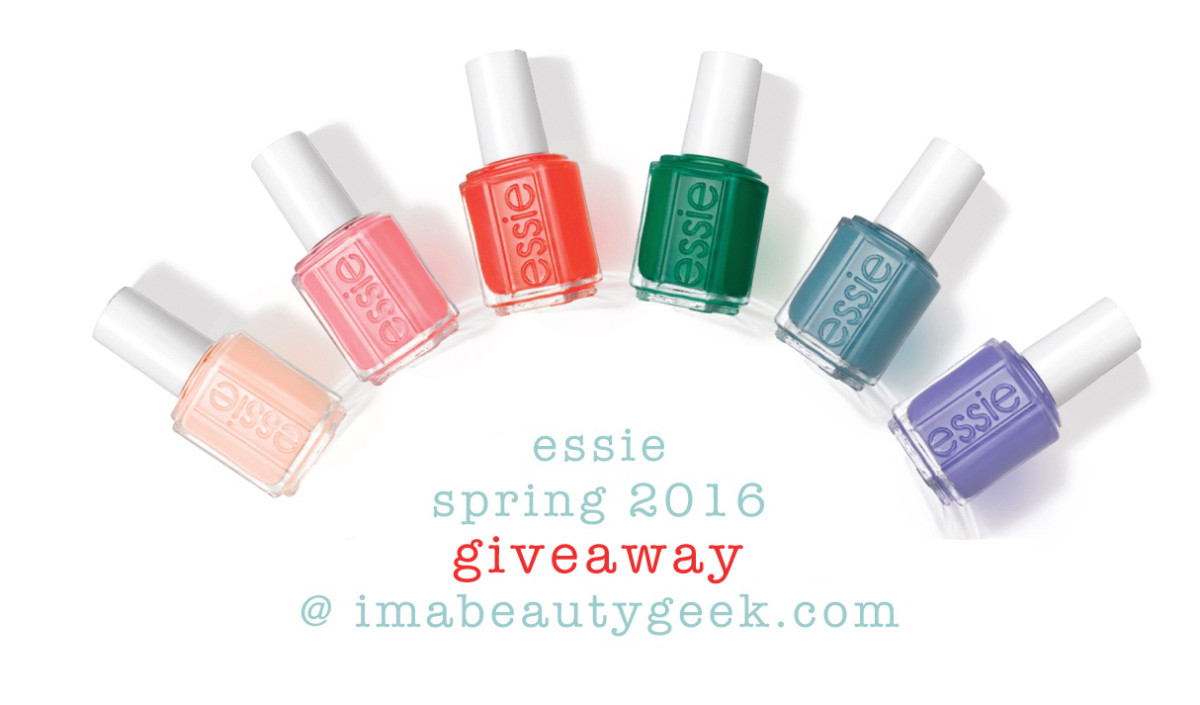Essie Spring 2016 collection giveaway
