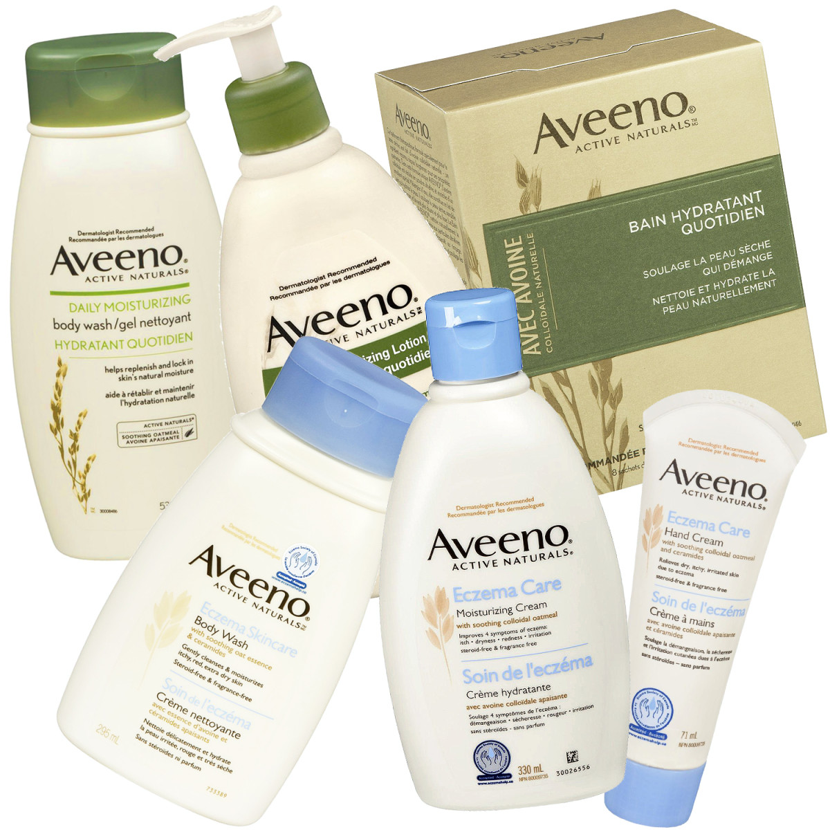 Aveeno Daily and Eczema Care giveaway!