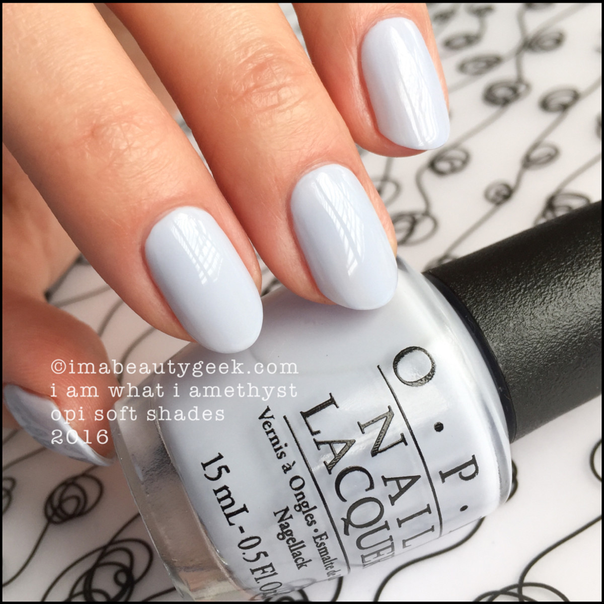 OPI I Am What I Amethyst_OPI Soft Shades 2016 Pastels Swatches