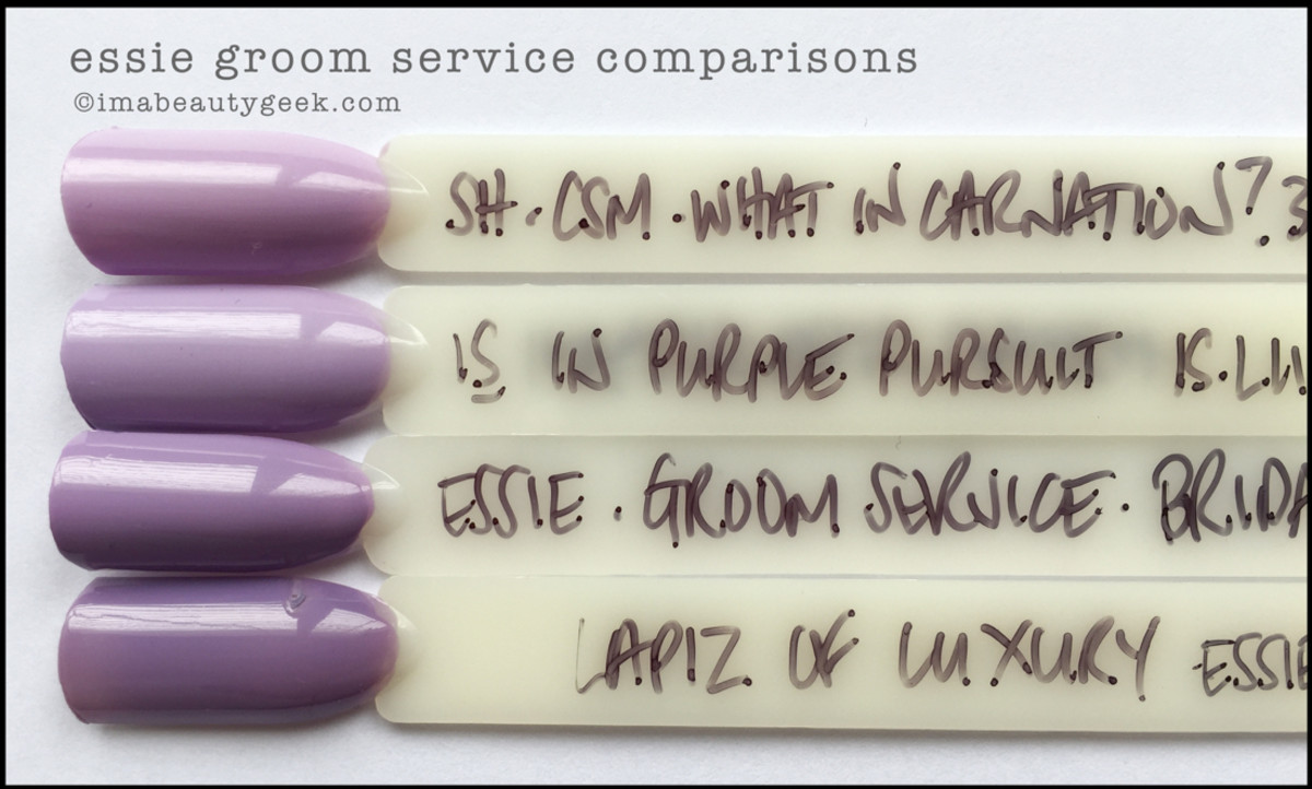 Essie Groom Service Comparison Swatches Dupes_Essie Bridal 2016 Collection