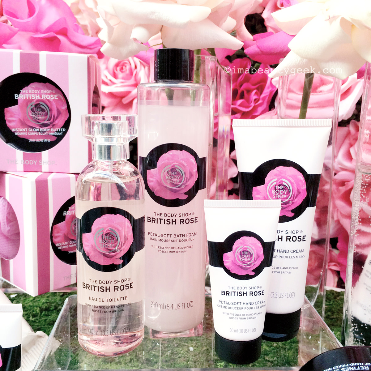 The body shop british online rose eau de toilette