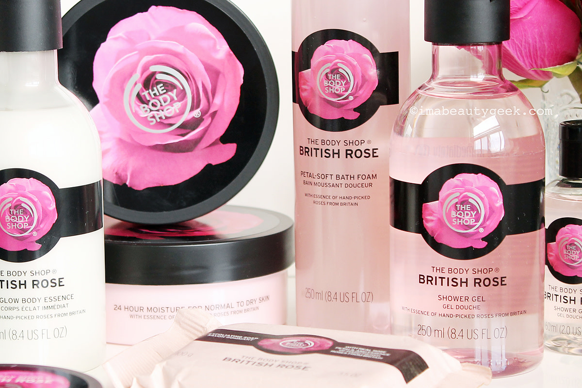 The Body Shop British Rose – not your great-grandma's rose