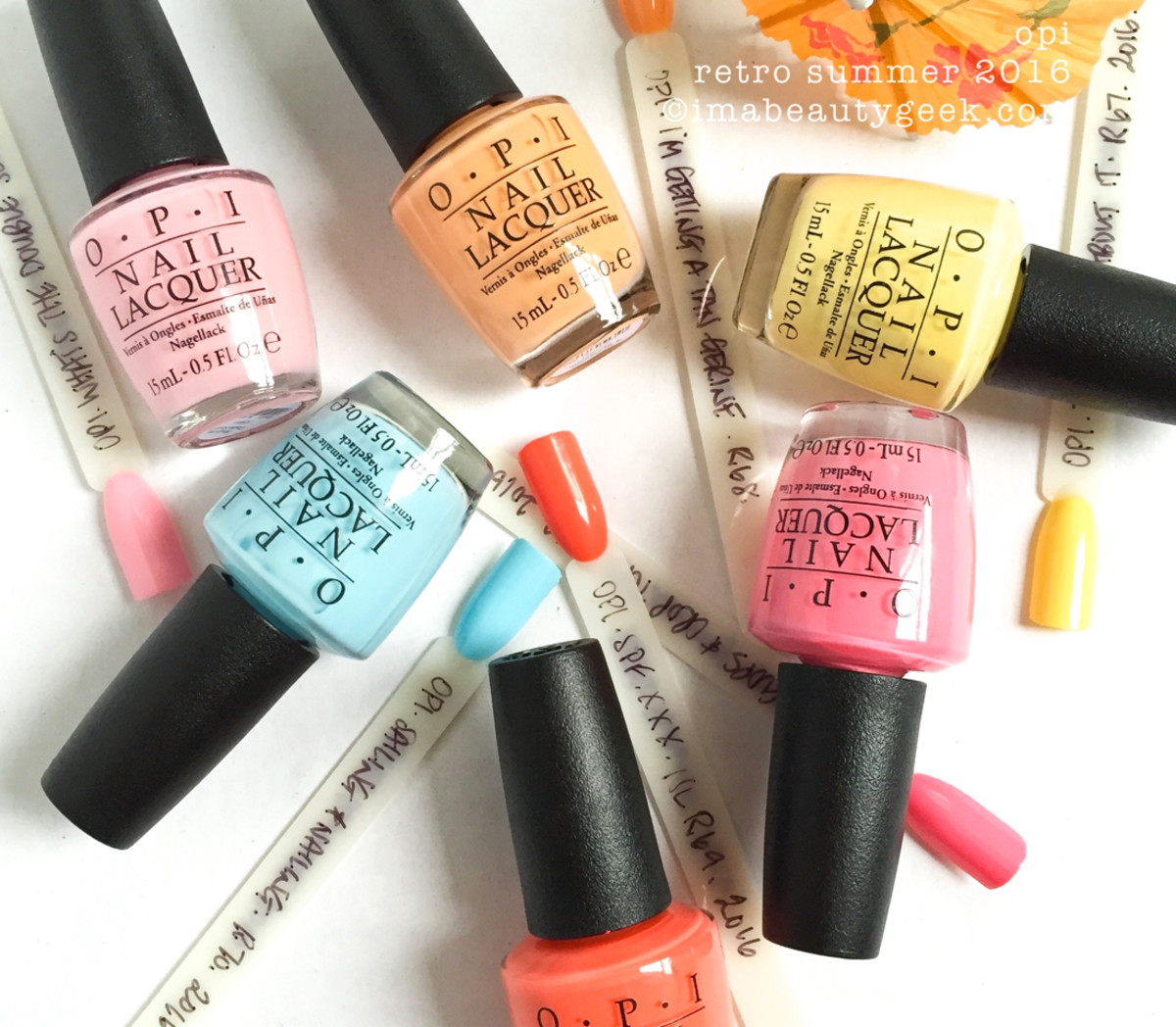 Opi Retro Summer 16 Complete Manigeek Guide Beautygeeks