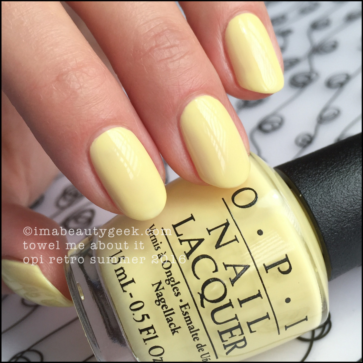 OPI Towel Me About It_OPI Retro Summer 2016