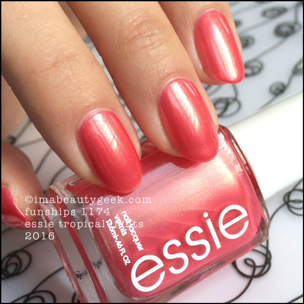 Essie Funships 1174_Essie Tropical Lights 2016 Collection Swatches