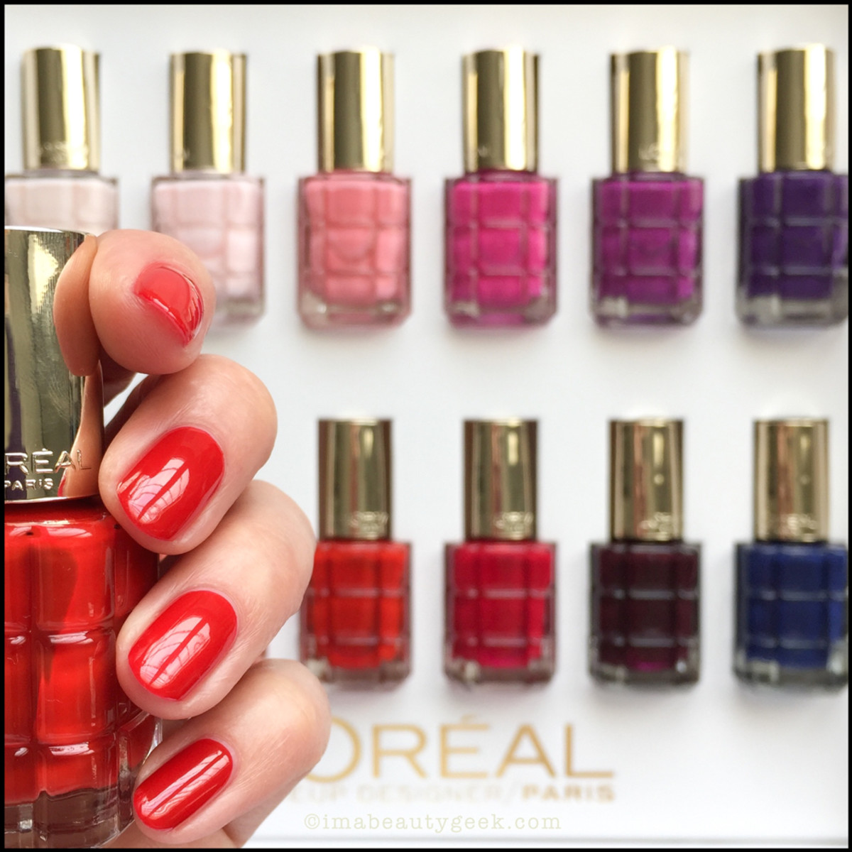 LOreal Vernis a LHuile Swatches Review Beautygeeks