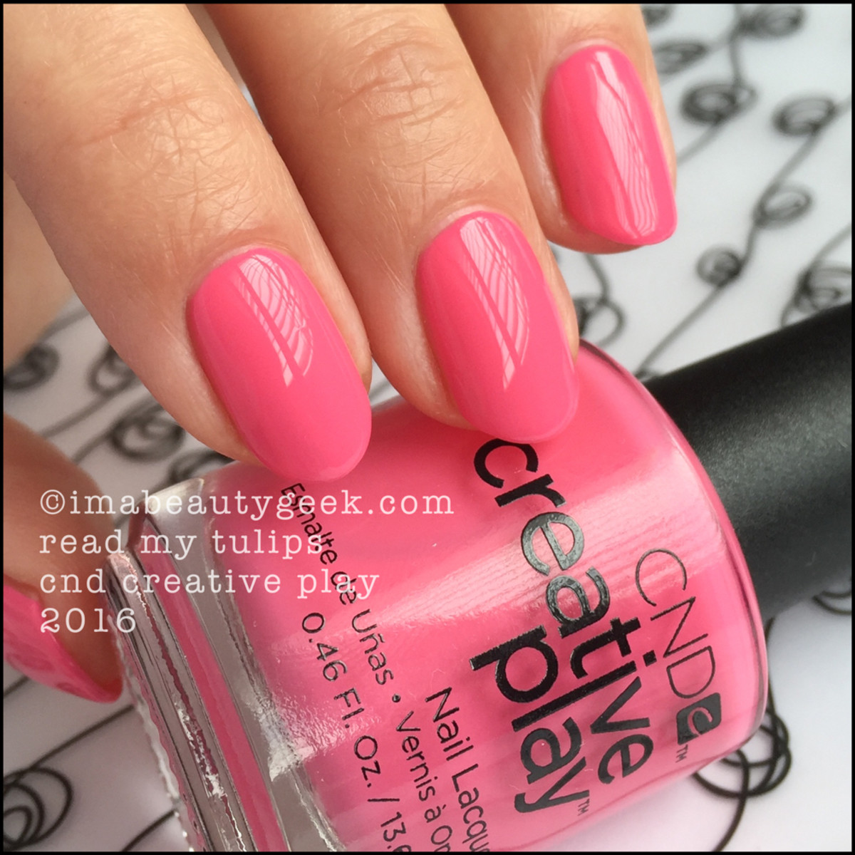 CND Creative Play Read My Tulips_CND Creative Play Nail Polish Swatches 2016