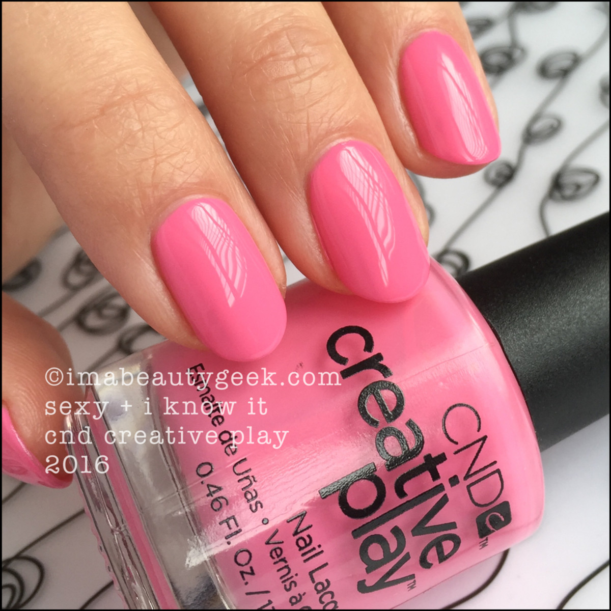 CND Creative Play Sexy and I Know It_CND Creative Play Swatches