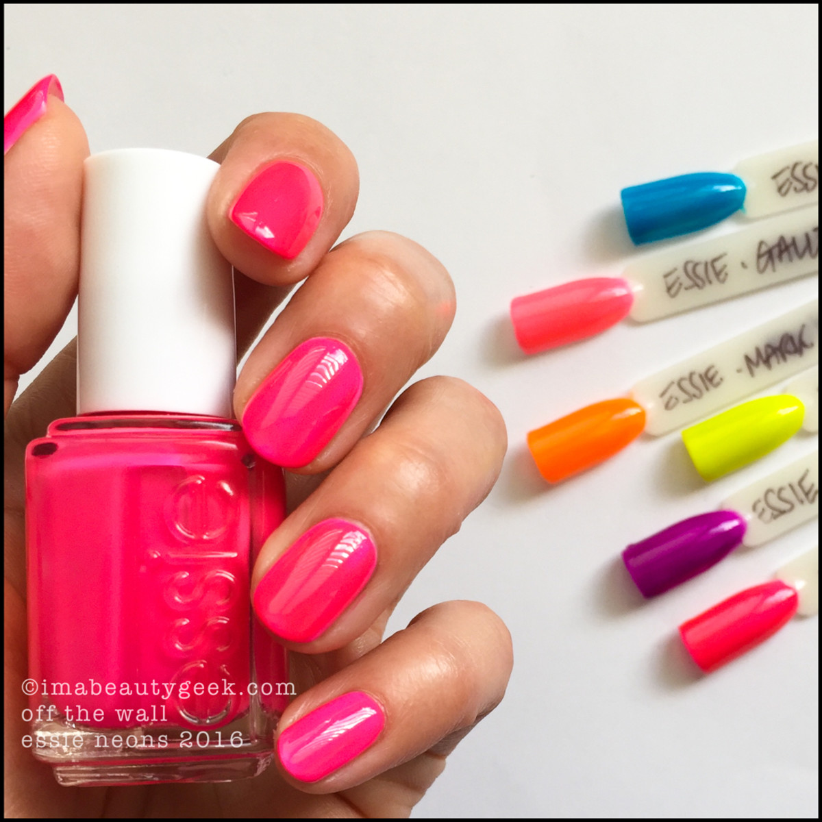 Essie Off The Wall_Essie Neons 2016 Collection Swatches Review
