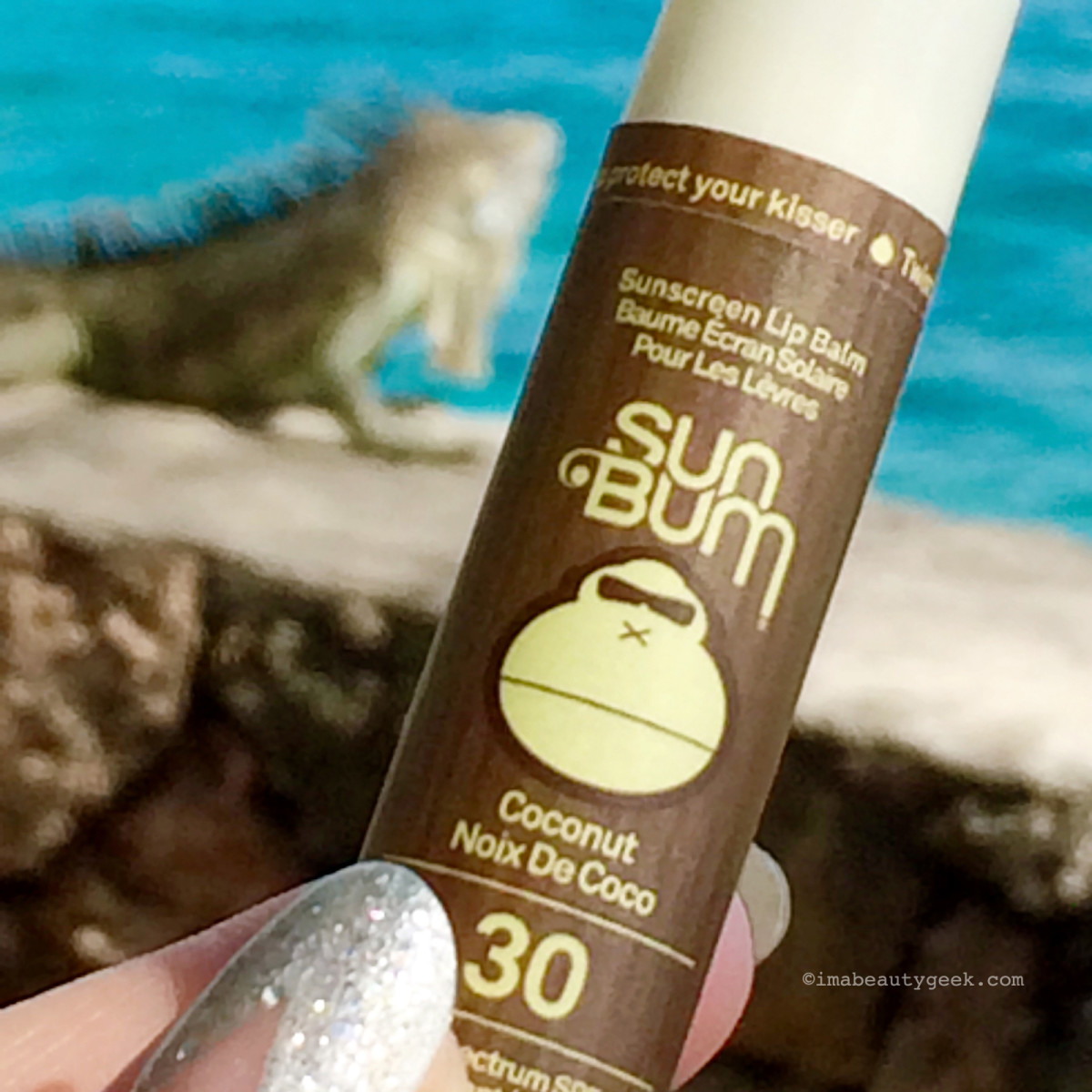 Sun Bum SPF 30 lip balm in Coconut