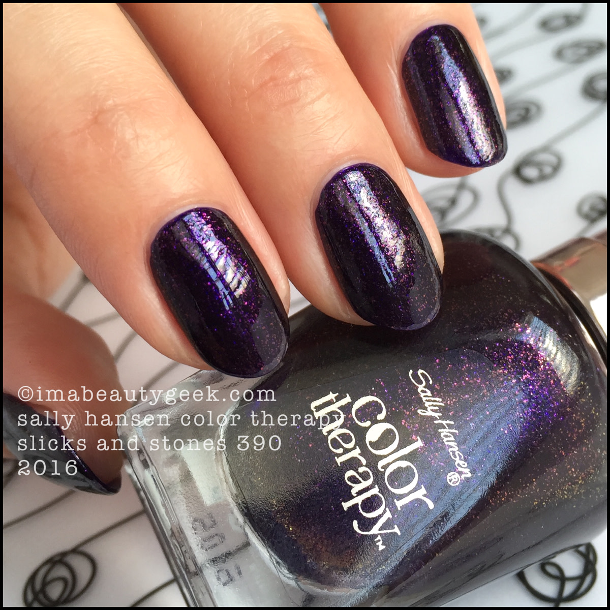 Sally Hansen Color Therapy Slicks and Stones 390_Sally Hansen Color Therapy Review Swatches