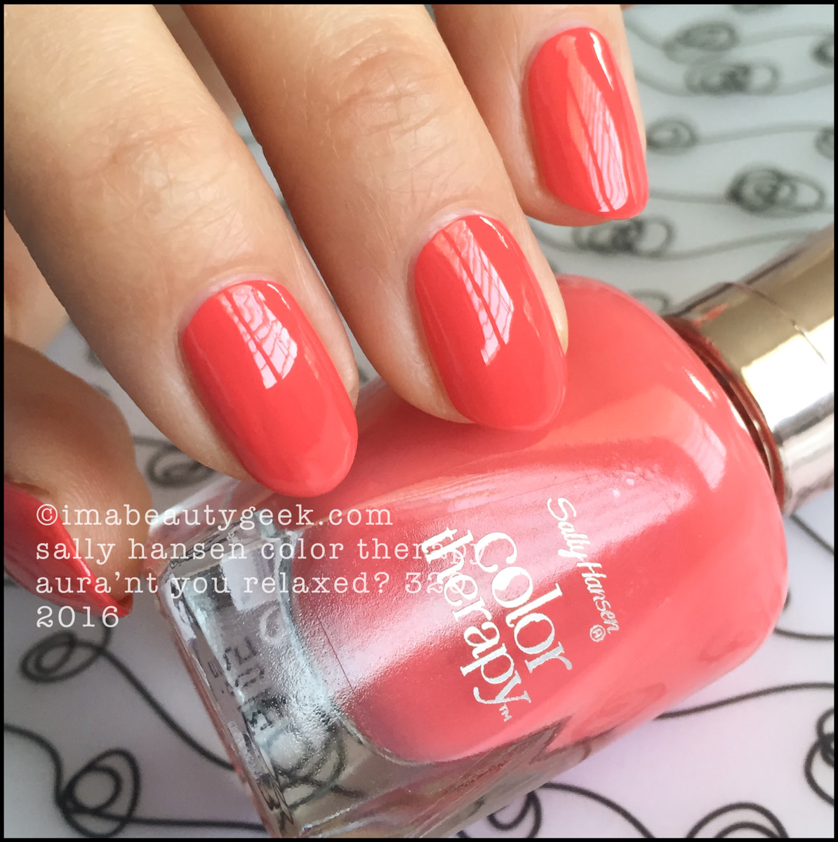 SALLY HANSEN COLOR THERAPY SWATCHES & REVIEW - Beautygeeks