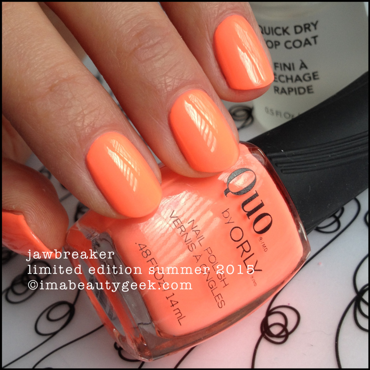 Quo by Orly Jawbreaker aka Orly Push the Limit Summer 2015