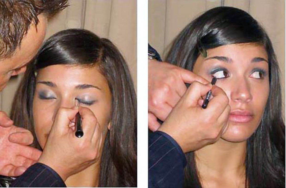 2 minute smoky eyes step 3 and 4