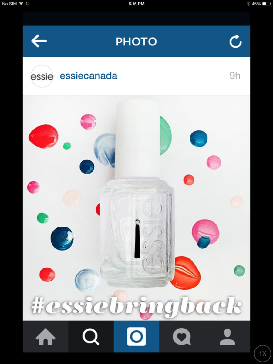 EssieBringBack Campaign Instagram