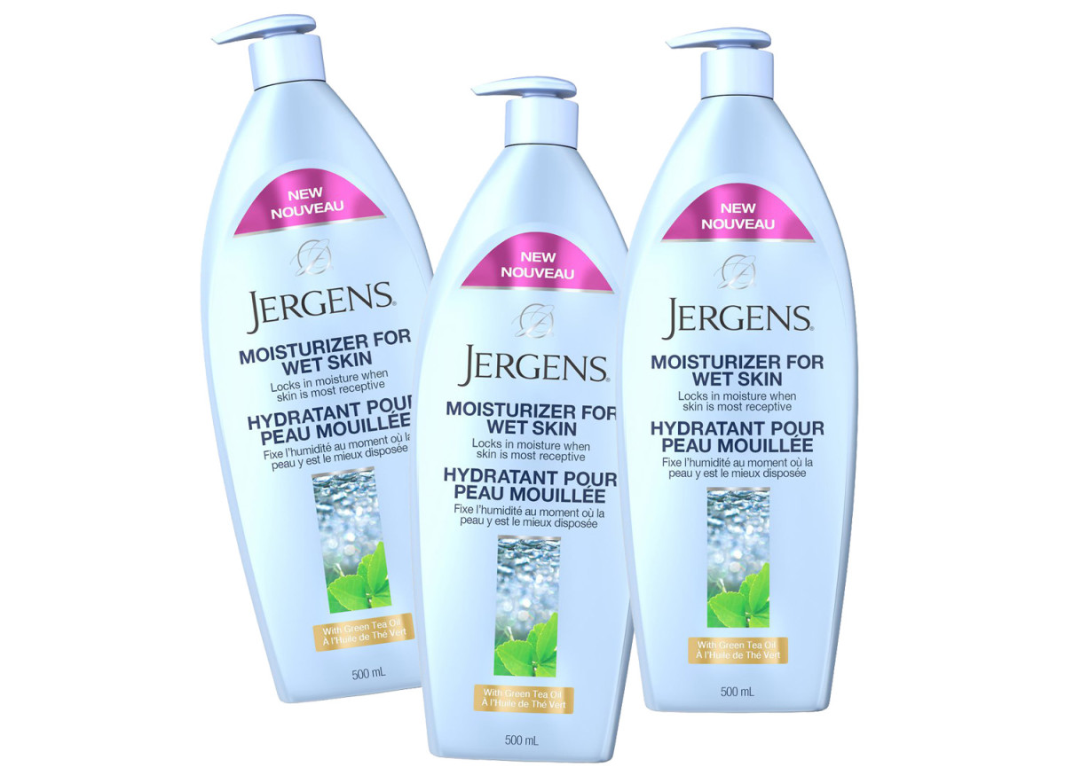 Jergens Moisturizer for Wet Skin_try it on dry skin!