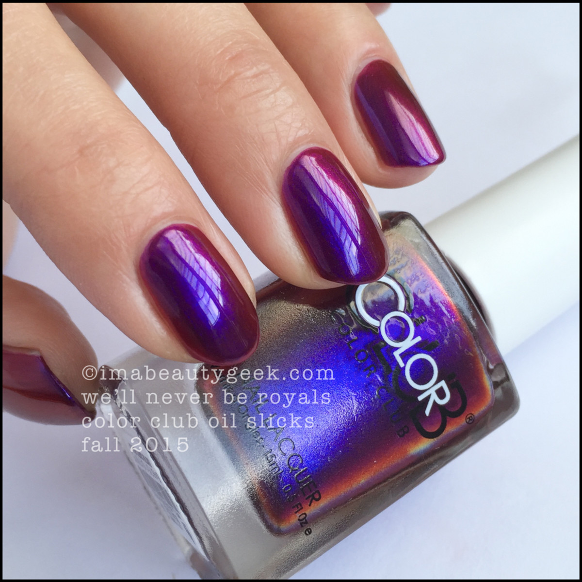 Color Club Oil Slicks_Color Club Well Never Be Royals Swatch