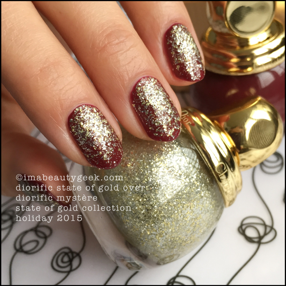 Dior Holiday 2015 State of Gold_Dior State of Gold Vernis 001 over Mystere