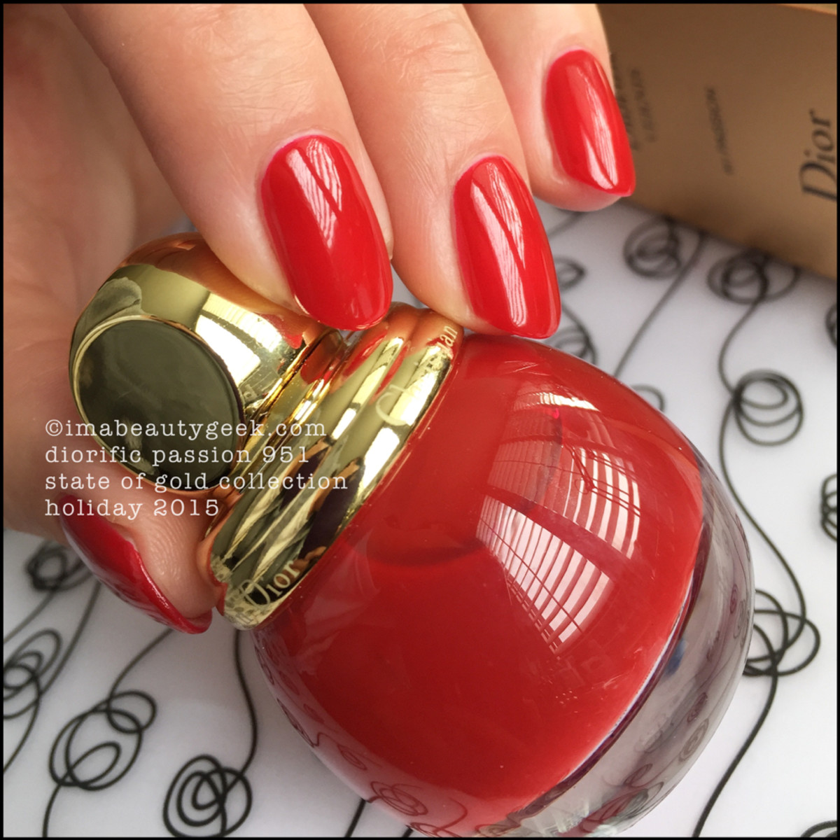 Dior State of Gold Collection Holiday 2015_Diorific Passion 951 Vernis