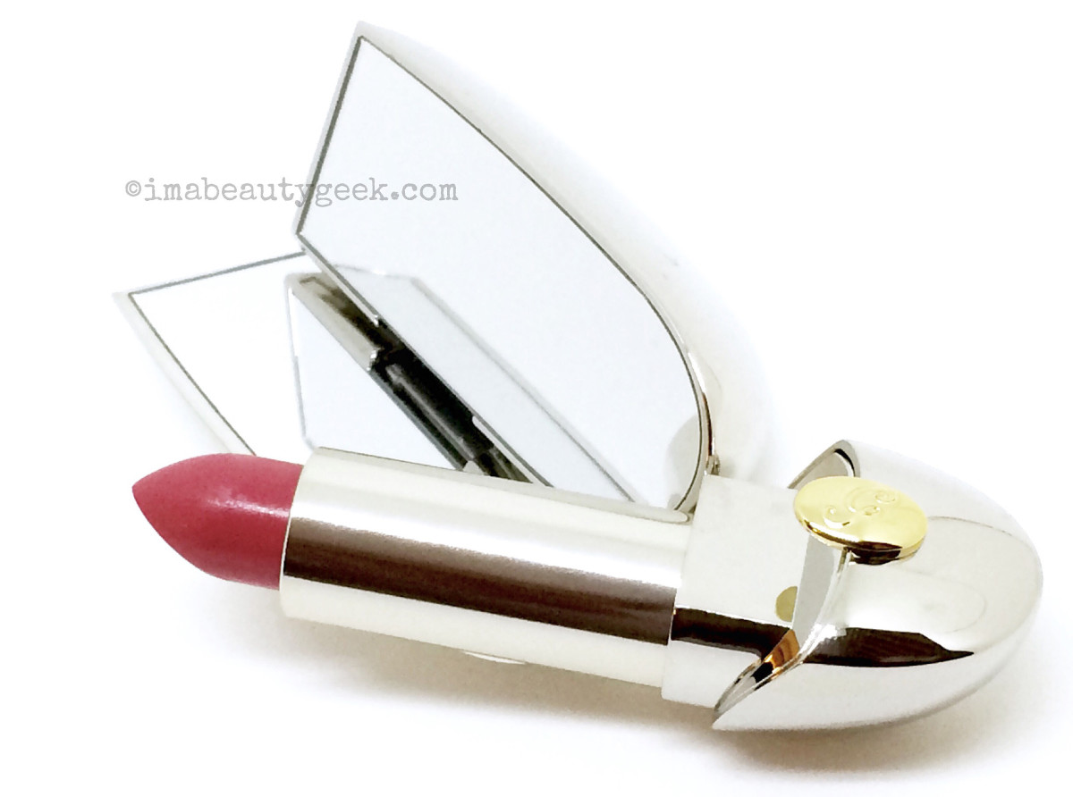 Guerlain holiday 2015 Rouge G lipstick in Merveilleux Rose