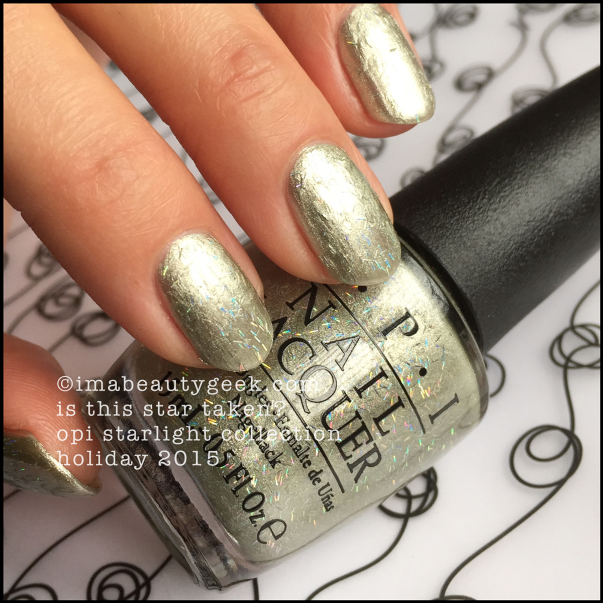 OPI Starlight Collection 2015_OPI Is This Star Taken 2015
