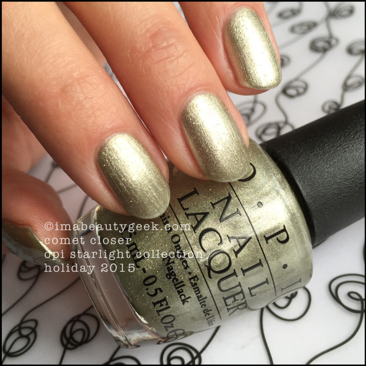 OPI Starlight Collection Swatches_OPI Comet Closer 2015