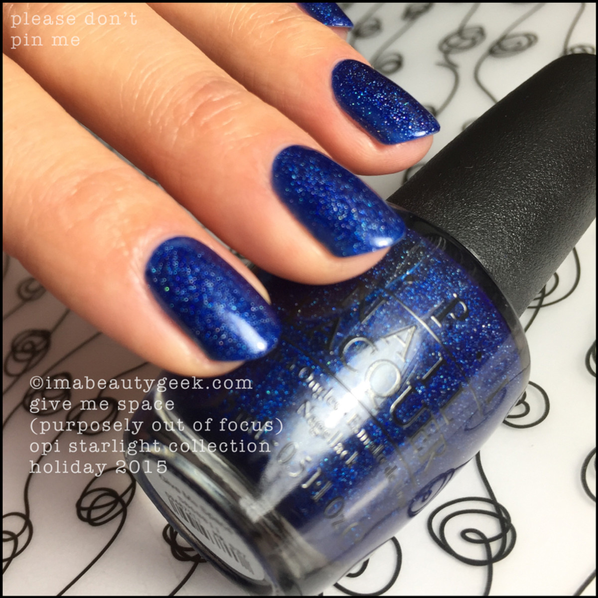 OPI Give Me Space Holo_OPI Starlight Swatches 2015 Beautygeeks