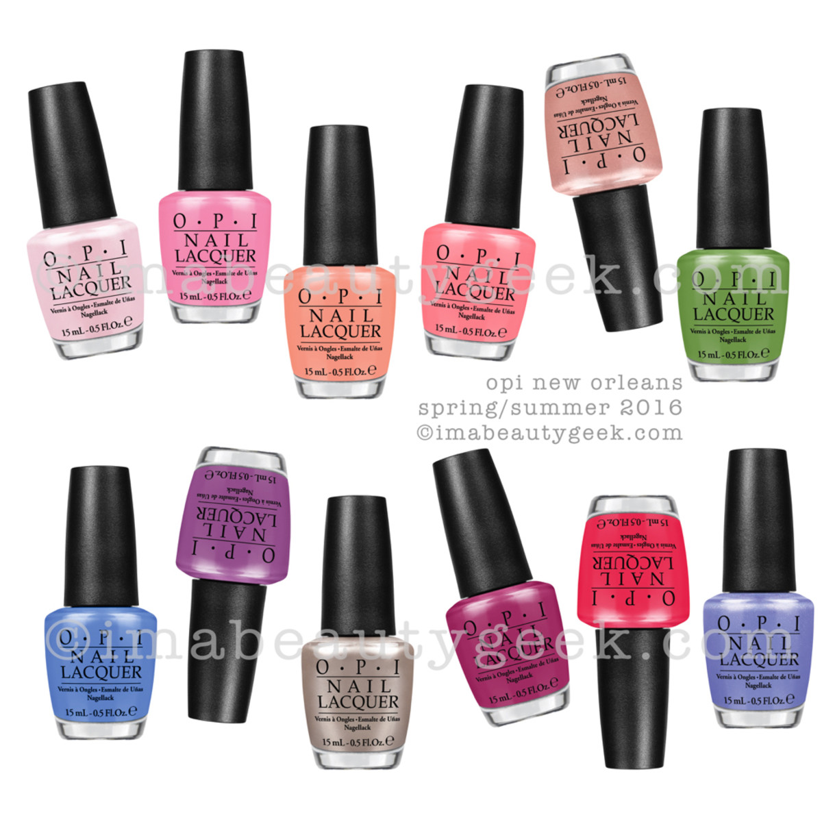 OPI SPRING/SUMMER 2016 PREVIEW – EMBARGO - Beautygeeks