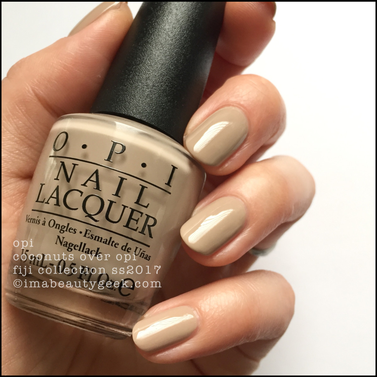 OPI Coconuts over OPI_OPI Fiji Collection Swatches Review 2017