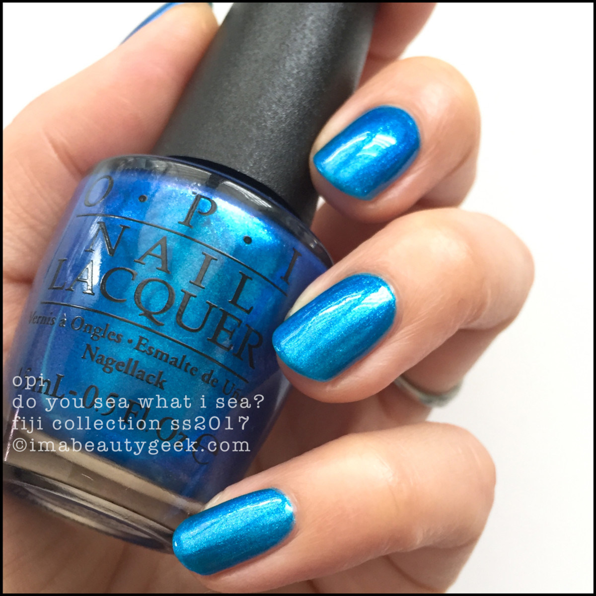 OPI Do You Sea What I Sea?_OPI Fiji Collection Swatches Review 2017