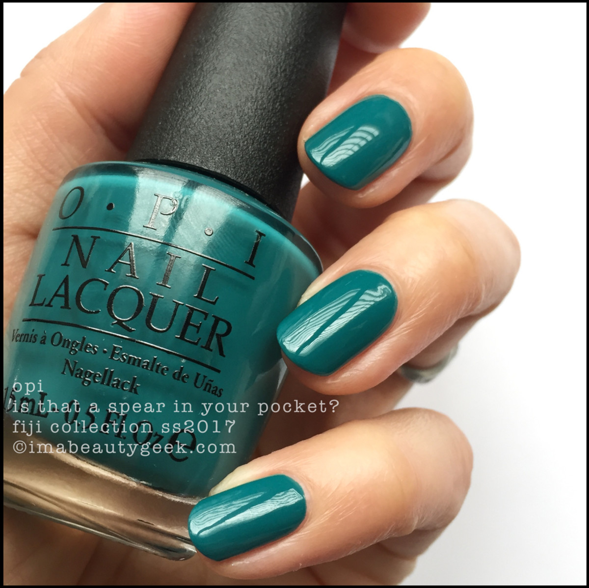 OPI Is That A Spear In Your Pocket_OPI Fiji Collection Swatches Review 2017