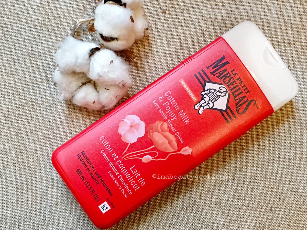 Le Petit Marseillais Cotton Milk & Poppy Extra Gentle Shower Crème