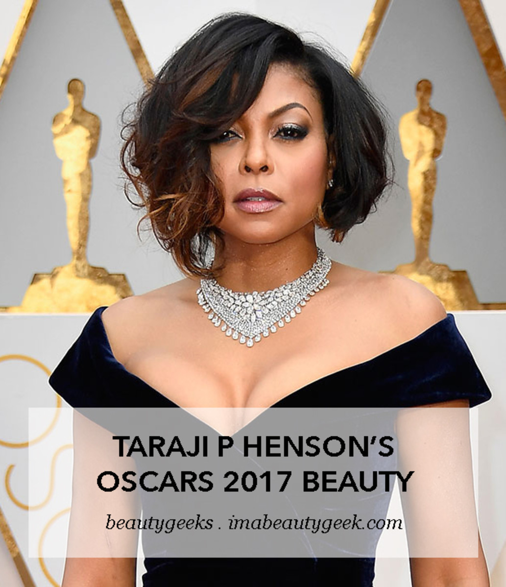 Taraji P Henson's Oscar 2017 Beauty