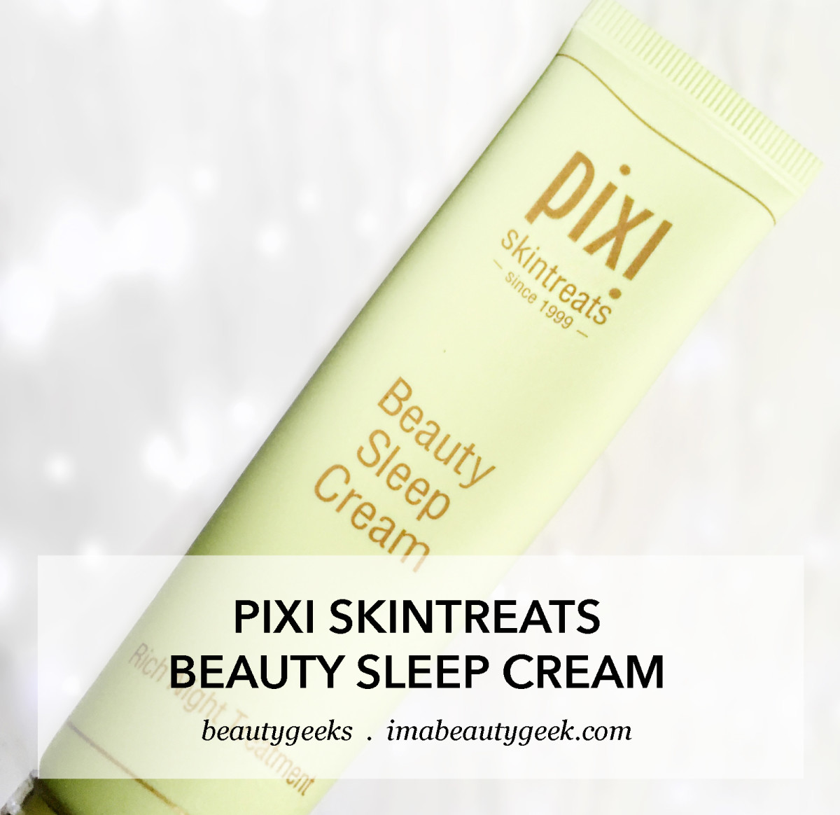 Pixi Skintreats Beauty Sleep Cream rich night treatment