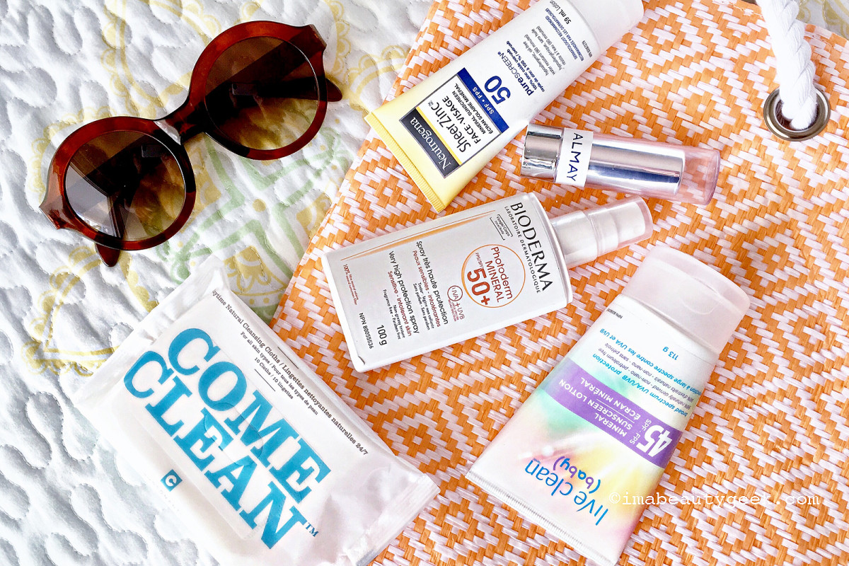 Consonant Come Clean Cleansing Cloths: beach-bag essentials (yep, along with multiple sunscreens)