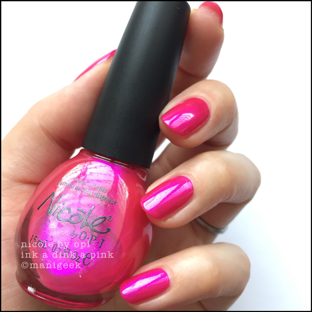 Nicole by OPI Ink a Dink a Pink_Nicole by OPI Swatches 2017