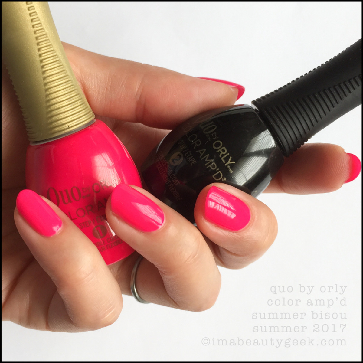 Quo by Orly Color Amp'd Summer Bisou 2017