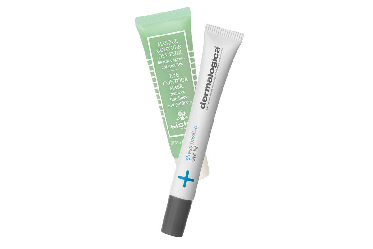 Sisley Eye Contour Mask and Dermalogica Stress Positive Eye Lift, TLC for tired, strained eyes.
