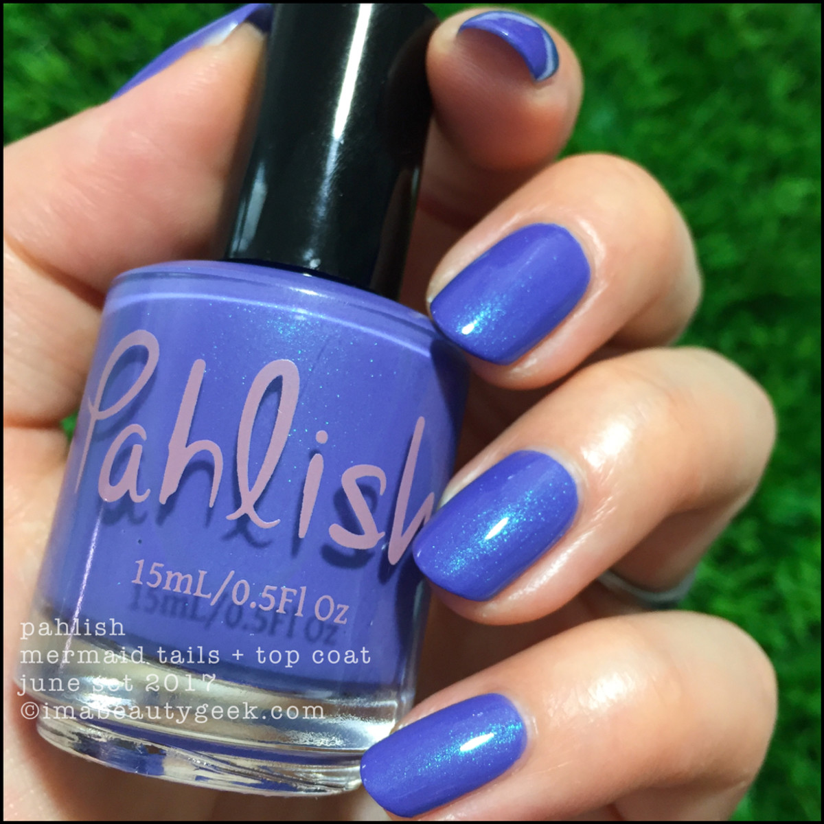 Pahlish Mermaid Tails Swatches - Pahlish June 2017 Collection Swatches