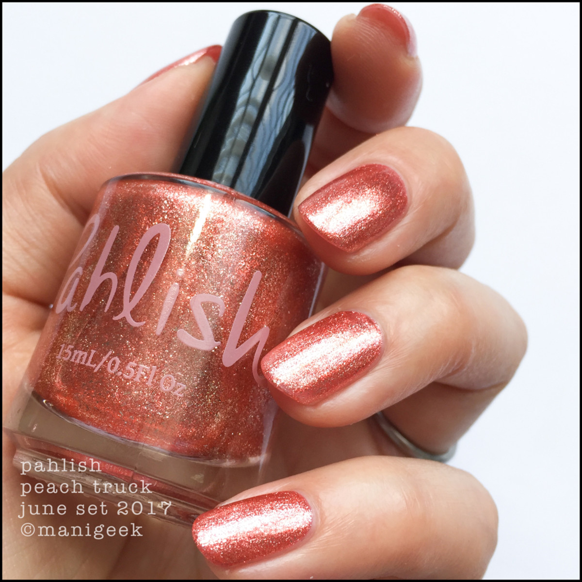 Pahlish Peach Truck - Pahlish June 2017 Collection Swatches