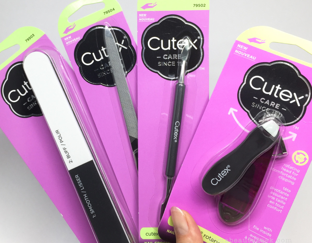 Cutex Care Nail Tools - Cutex 2017 Swatches Review